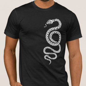Tribal snake tshirt