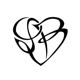 Heartigram B+L tattoo photo