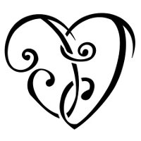 J+J heart tattoo photo