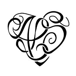 A+L+S heart tattoo: Family