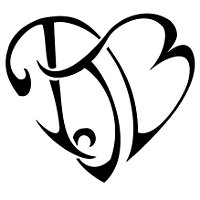 T+J+B heartigram tattoo photo
