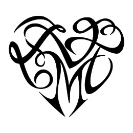 ZVMT heart tattoo design