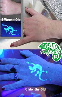 Glowing tattoos tattoo