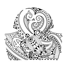 Aroha nui tattoo design