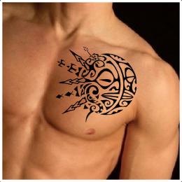 Sunmoon tattoo design