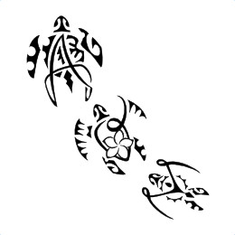 AOM Turtles tattoo design