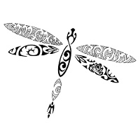 Dragonfly tattoo design