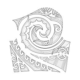 Ruruku tattoo design