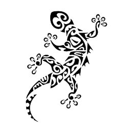 Gecko tattoo photo