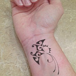 Manta tattoo photo