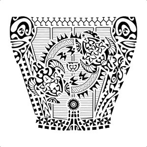 Mauī tattoo design