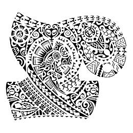 Mohiotanga tattoo design