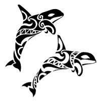 Killer whale tattoo photo