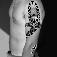 Cover-up tattoo design