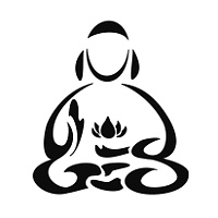 Meditating Buddha tattoo design