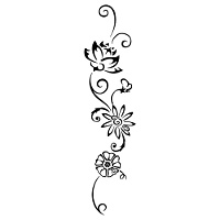 Birth flowers tattoo