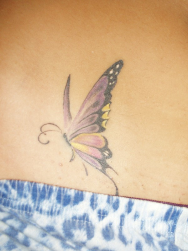 Adele - farfalla tattoo