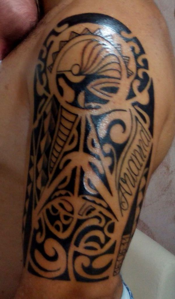 Alessio - Polynesian style tattoo