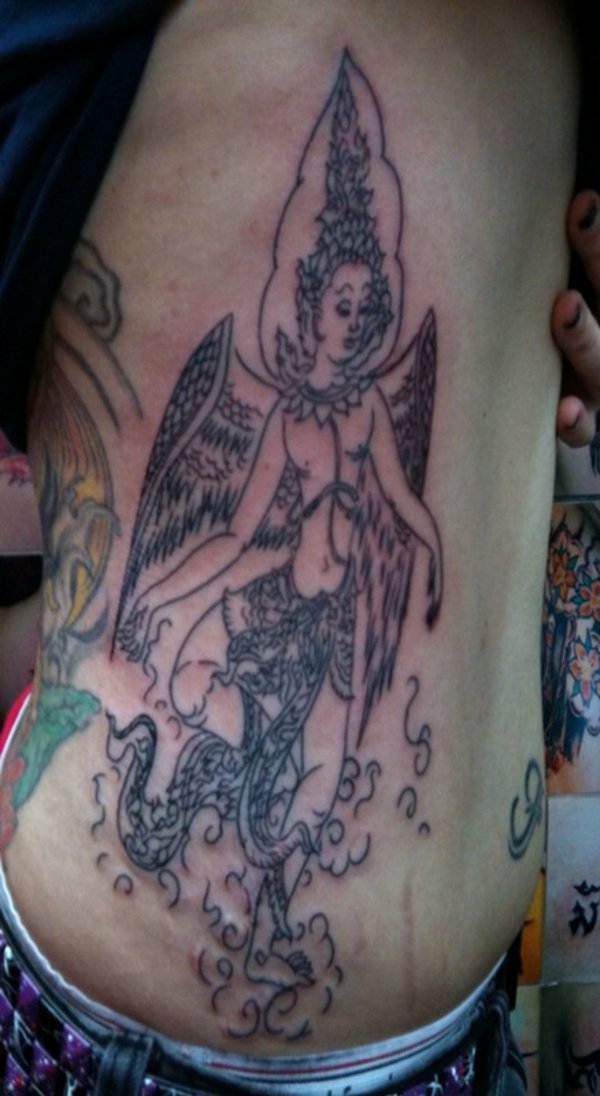 Anne - Garuda tattoo