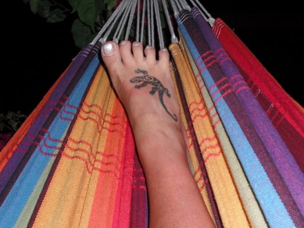 Bronwen - Lizard tattoo photo