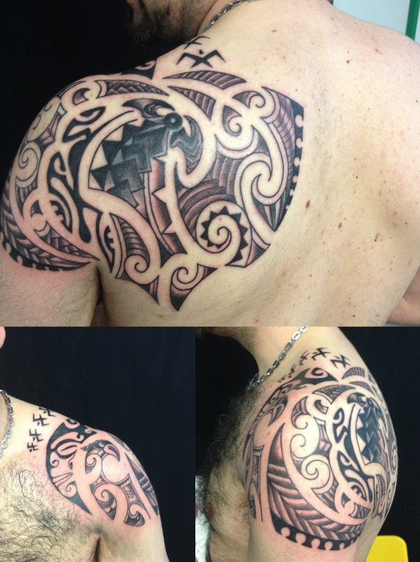 Cristian - Phoenix coverup tattoo