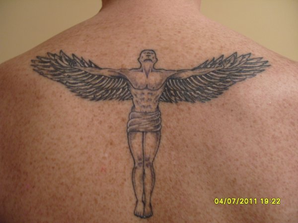 Dario - Angel tattoo