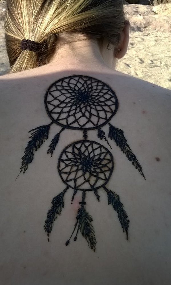 Elyart - Henna dreamcatcher tattoo