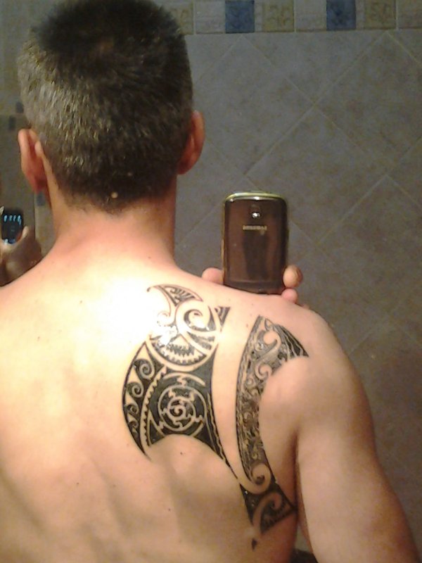 Gabriele - Maori style tattoo photo