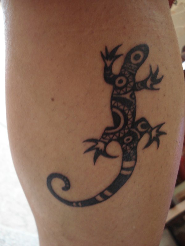 Giacomo - Lizard tattoo