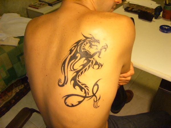 Gio - Dragon tattoo photo
