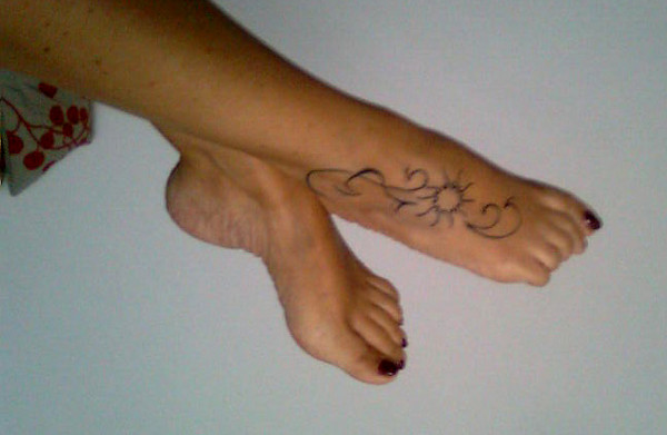 Giorgia - Sun waves tattoo photo
