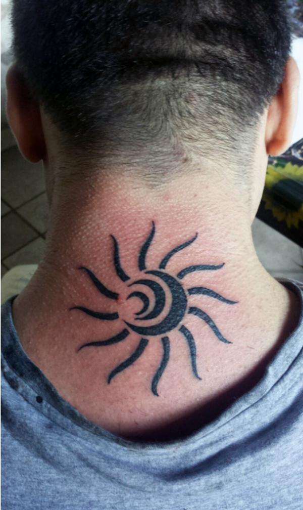 Giuseppe - Sun 3 moons tattoo photo