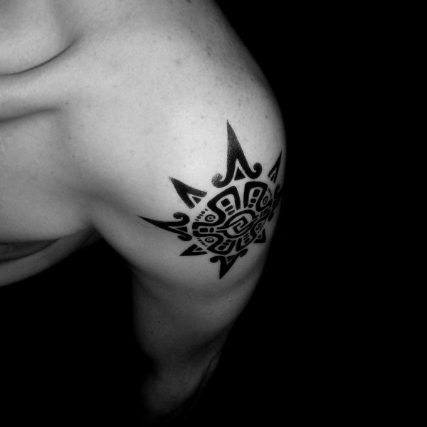 Guest - Aztec star tattoo