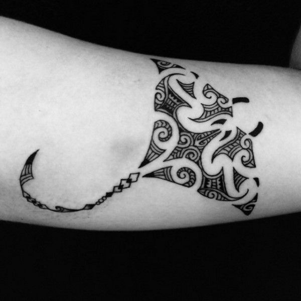 Guest - Maori manta tattoo photo