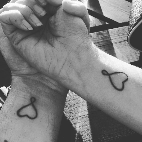 Guest - infinity hearts tattoo photo