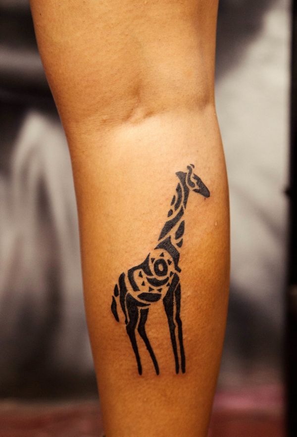 Guest - Giraffe tattoo photo