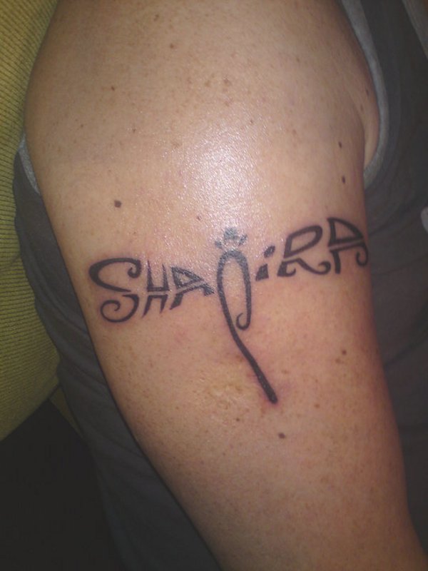 Adrian - Shapira dragonfly tattoo photo