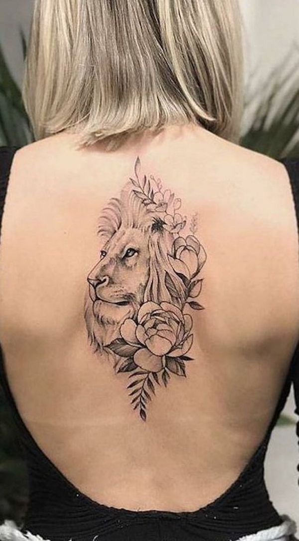 Helena Maria- Lion tattoo photo