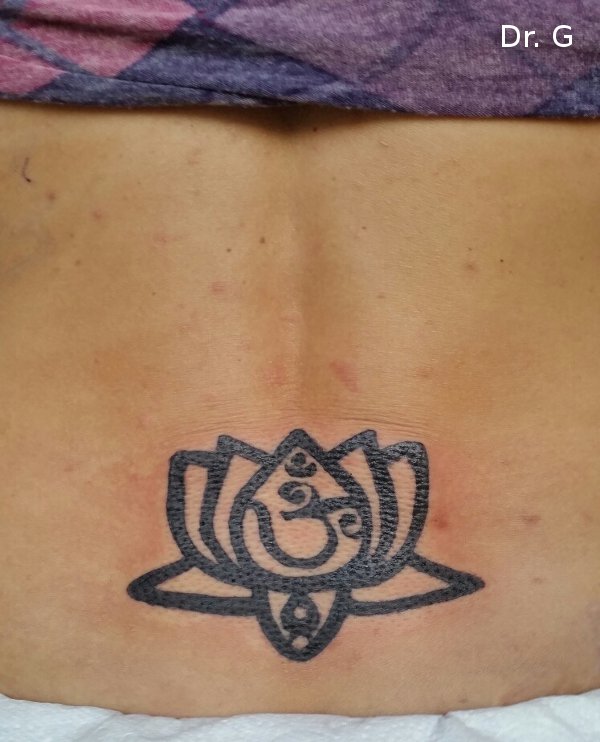 Izabela - Aum lotus tattoo photo