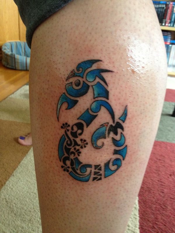 Jhana - Te manaia tattoo photo