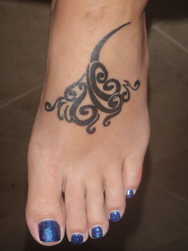Jodie - Wind manta tattoo photo