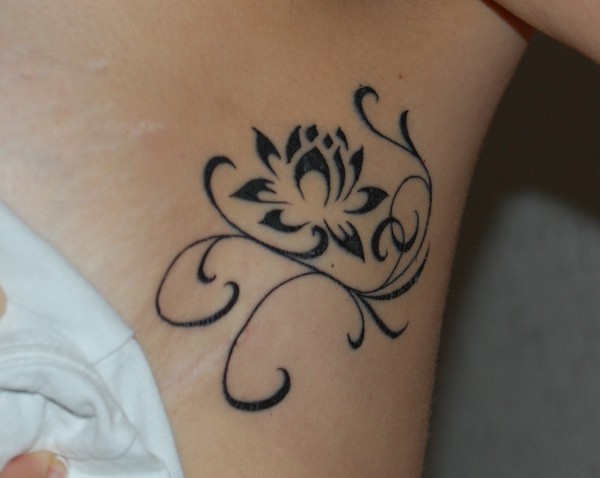 Kimba - Lotus tattoo