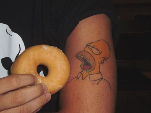 Manuel - Homer tattoo