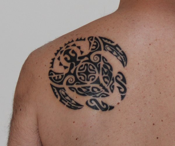 Martin - Manta turtle tattoo photo