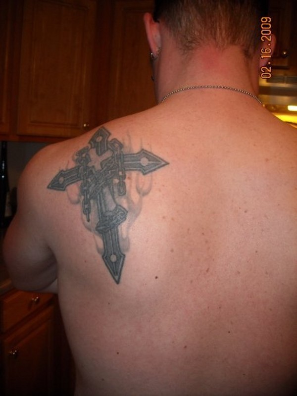 Matthew - Crosses tattoo