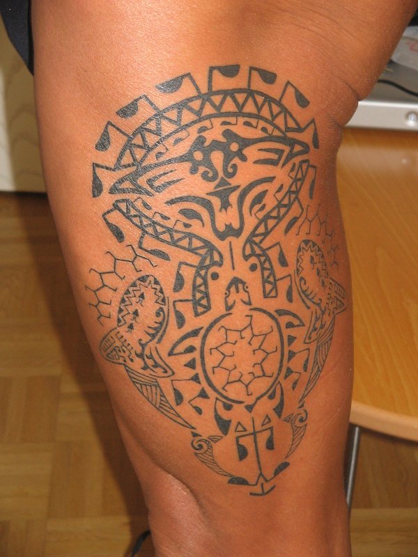Michael - Polynesian Ocean tattoo photo