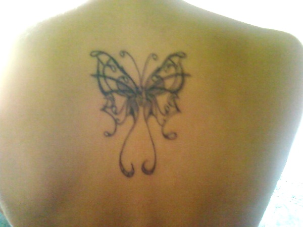 Natasha - Butterfly tattoo photo
