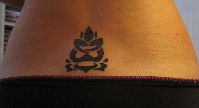 Pamela - Buddha on lotus tattoo photo