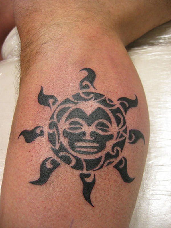 Ron - Maori sun tattoo photo