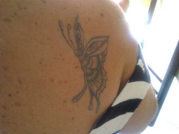 Rosaria - Butterfly tattoo photo